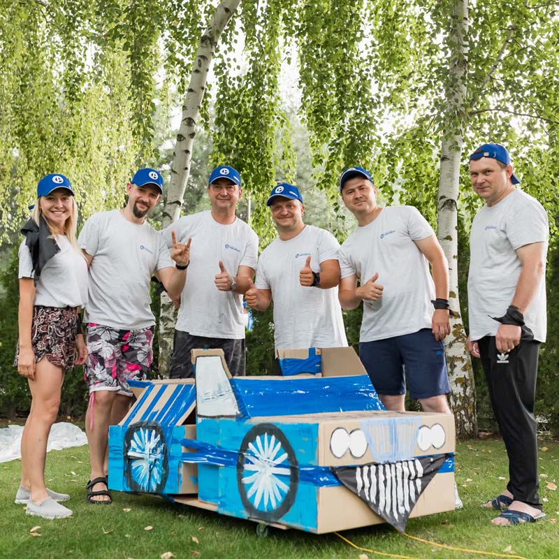 творчий тимбілдинг, веселий тимбілдинг, активний тимбілдинг, тимбілдинг Перегони на тарантасах