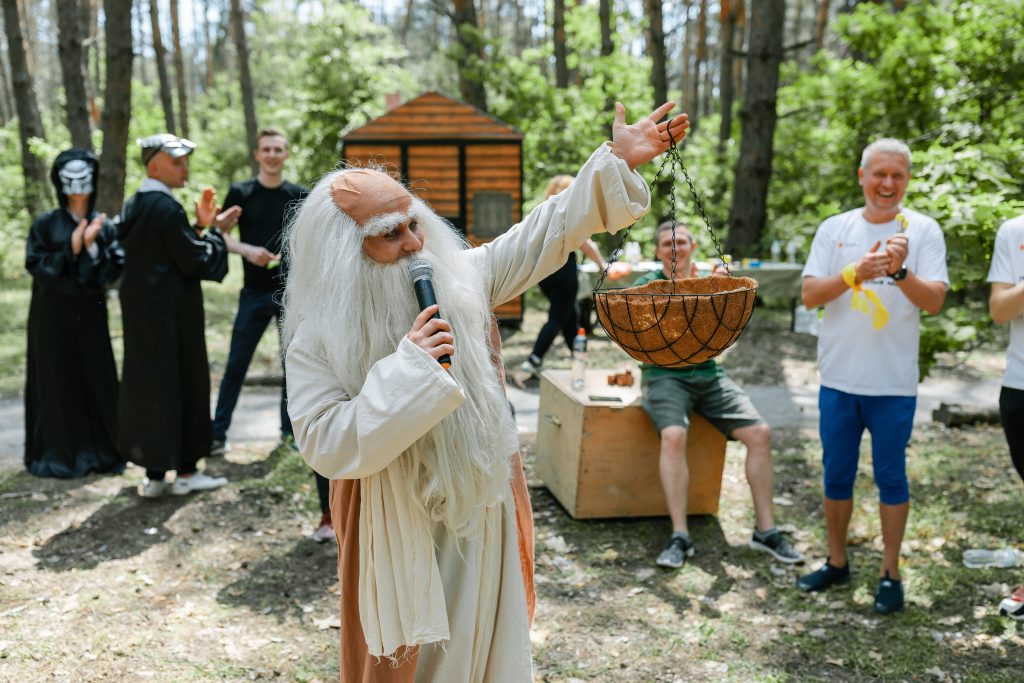 Активно-ігровий тимбілдинг у стилі Форт Боярд від івент агентства Luxury Communication в Україні.